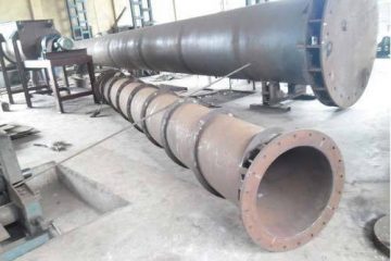 Pressure vessel chimney